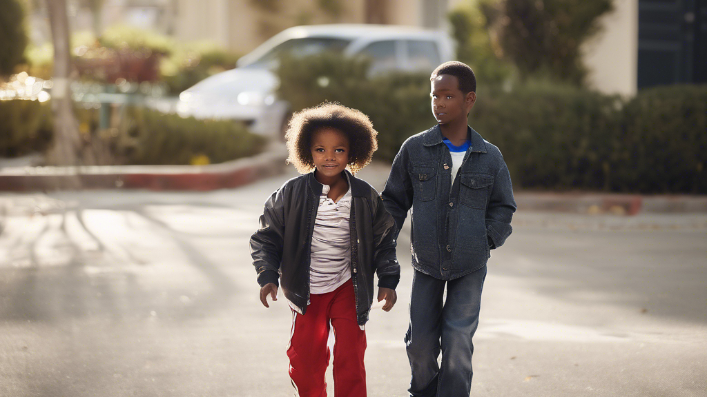 Illustration détaillée sur Les enfants d'Eddie Murphy : Une famille hors du commun